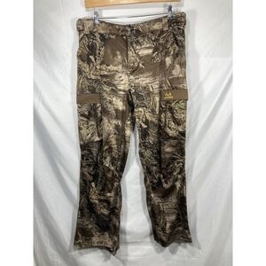 Realtree Mens Sz Large Scent Factor Waterproof Camouflage Hunting Pants
